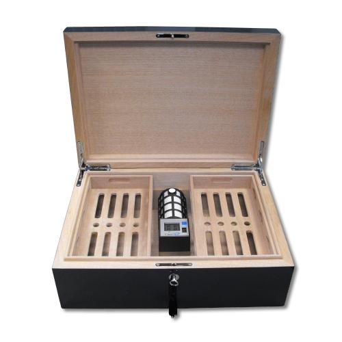 Villa Spa Cigar Humidor - up to 200 cigars capacity - Dark Grey