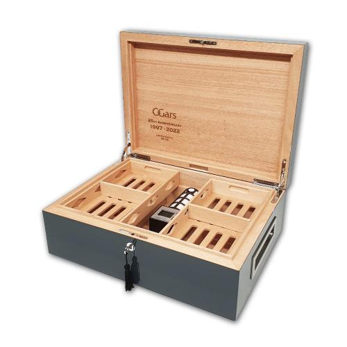 Villa Spa  - C.Gars Ltd 25th Anniversary Seleccion Orchant Humidor - 200 cigars capacity Â Dark Grey