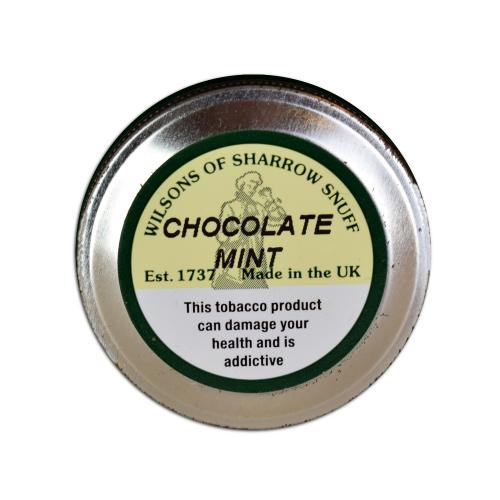 Wilsons of Sharrow - Chocolate Mint Snuff - Medium Tin - 10g