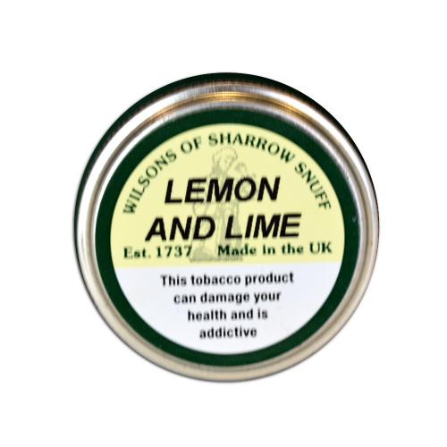 Wilsons of Sharrow - Lemon & Lime Snuff - Small Tin - 5g