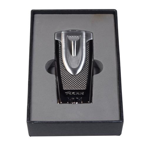 Xikar Axia Twin Double Jet Lighter Chrome (End of line)