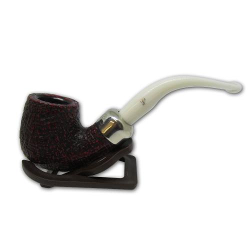 Peterson 2017 Christmas Rustic Bent X220 9mm Filter Fishtail Pipe (G1051)