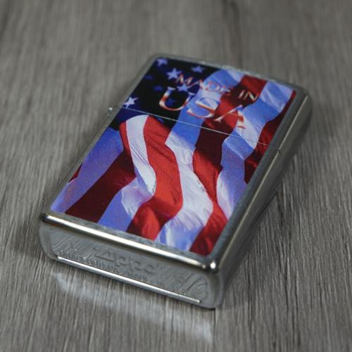 Zippo - Made in USA Flag - Windproof Lighter