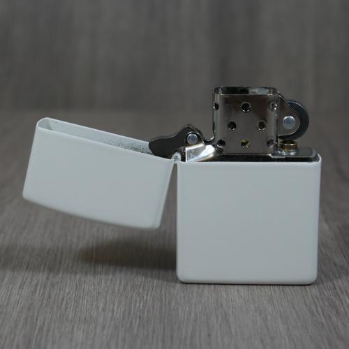 Zippo - White Matte Regular - Windproof Lighter