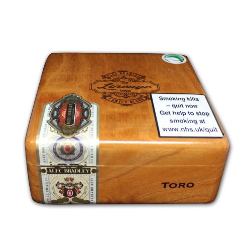 Alec Bradley The Lineage Toro Cigar - Box of 20 (Discontinued)