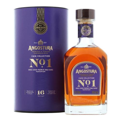 Angostura No.1 16 Year Old French Oak Cask Collection Dark Rum - 70cl 40%