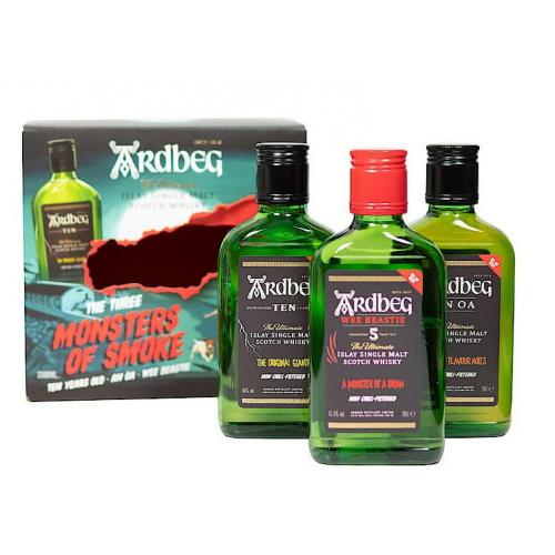 Ardbeg Monsters of Smoke 3x20cl Pack