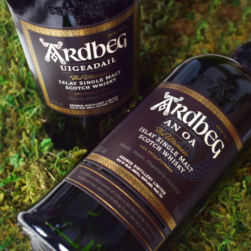 Ardbeg An Oa & Uigeadail 2x70cl Pairing