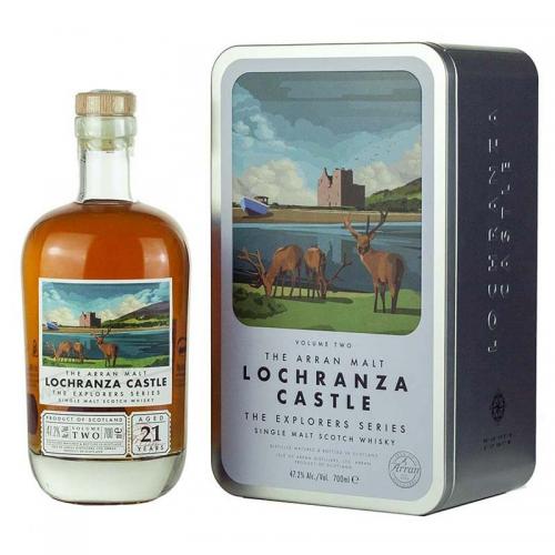 Arran 21 Year Old Explorers Series Volume 2 Lochranza Castle Whisky - 70cl 47.2% - RARE