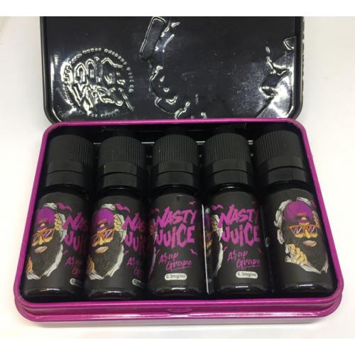 Nasty Juice Asap Grape Vape E-Liquid - 4 x 10ml 3mg