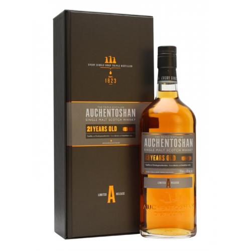 Auchentoshan 21 Year Old Malt Scotch Whisky - 70cl 43%