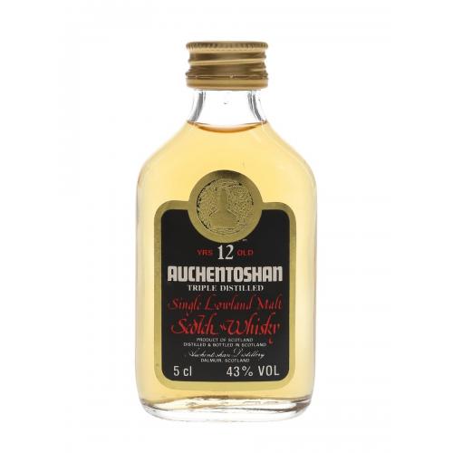 Auchentoshan 12 Year Old Bottled 1980s Miniature - 43% 5cl