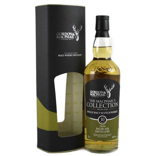 Balblair 10 Year Old Macphails Collection Whisky - 70cl 43%