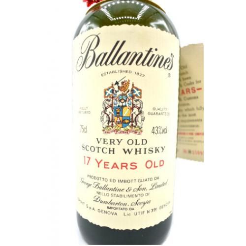 Ballantines 17 year old Very Old Burgundy Presentation Box - 43% 75cl