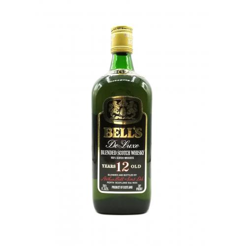 Bells 12 Year Old De Luxe Bottled 1970s - 40% 75.7cl