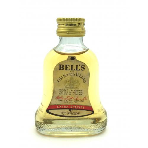 bells whiskey small bottle