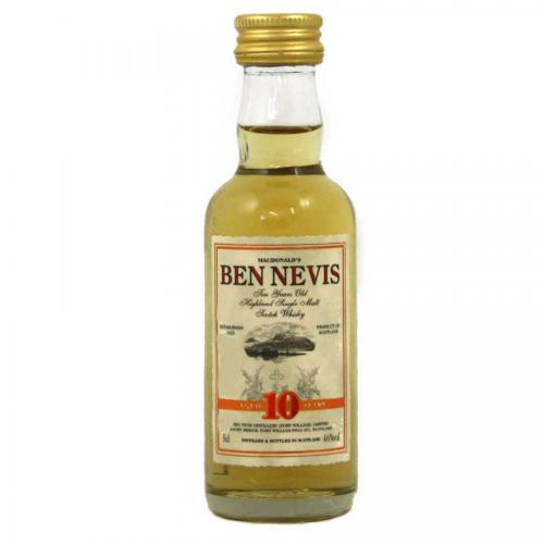 Ben Nevis 10 Year Old Miniature - 5cl 46%