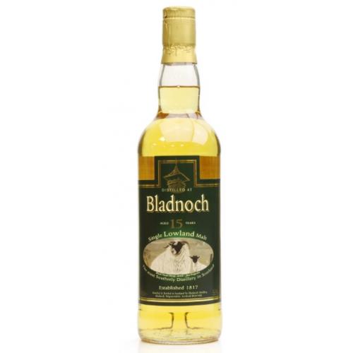 Bladnoch 15 Year Old Signed Bottle - 70cl 55%