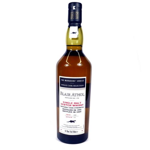 Blair Athol 1995 Managers Choice - 54.7% 70cl - LIMITED EDITION 152/570