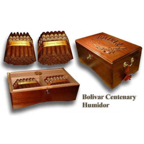 Bolivar centenary humidor 1902-2002