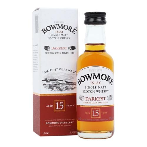 Bowmore 15 Year Old Miniature - 5cl 43%