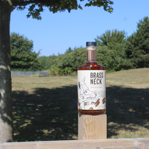 Brass Neck Premium Scottish Spiced Rum - 40% 70cl