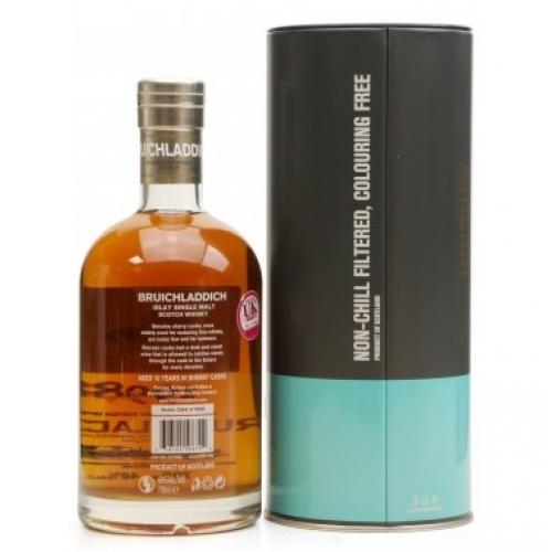 Bruichladdich 1998 Oloroso Sherry Edition Single Malt Whisky - 70cl 46%