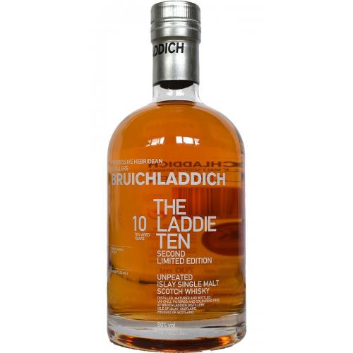 Bruichladdich The Laddie Ten Year Old Second Limited Edition Whisky - 70cl 50%