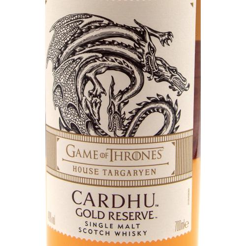 Cardhu Gold Reserve Game of Thrones House Targaryen - 40% 70cl