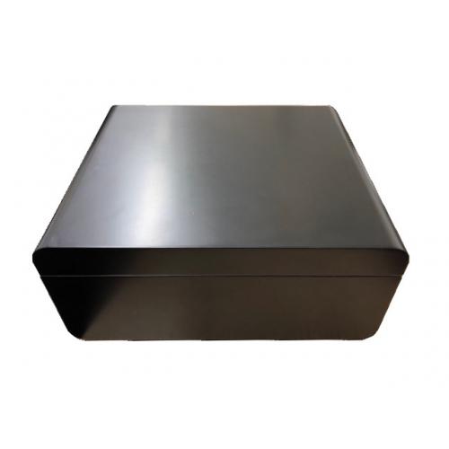 SLIGHT SECONDS Adorini Carrara Deluxe Black Cigar Humidor Medium