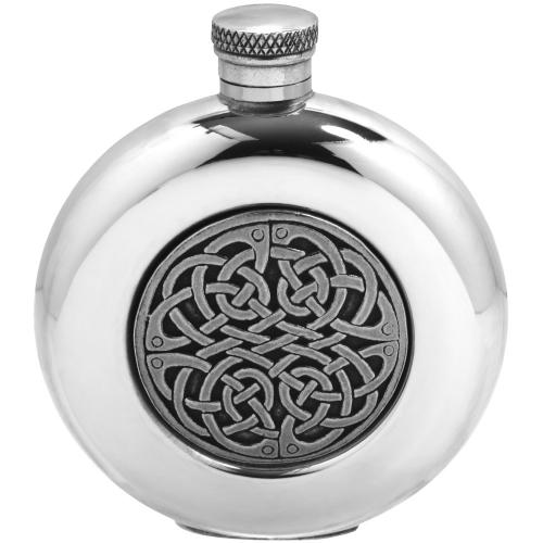 6oz Pewter Hip Flask - CEL193