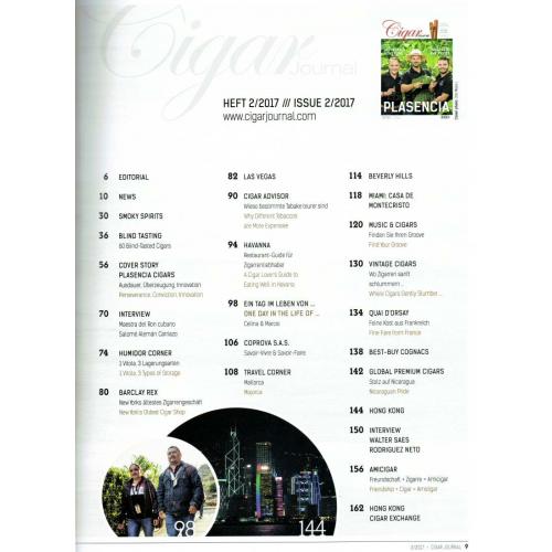 Cigar Journal Magazine - Summer Edition 2017