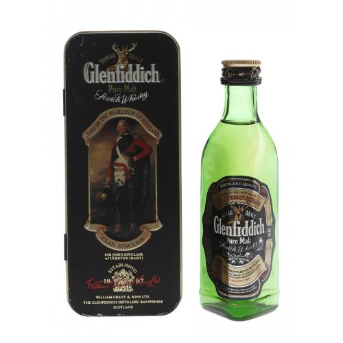 Glenfiddich Special Reserve Clans Of The Highlands Clan Sinclair Miniature - 40% 5cl