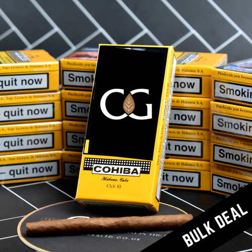 Cohiba Club Cigarillos - 10 x Packs of 10 (100)  Bundle Deal