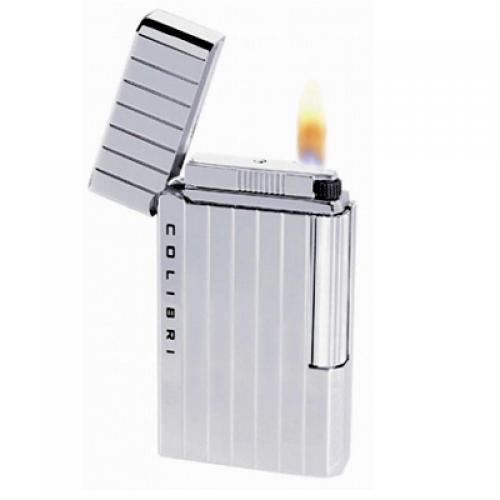 Colibri Wellington Soft Flame Lighter- Chrome