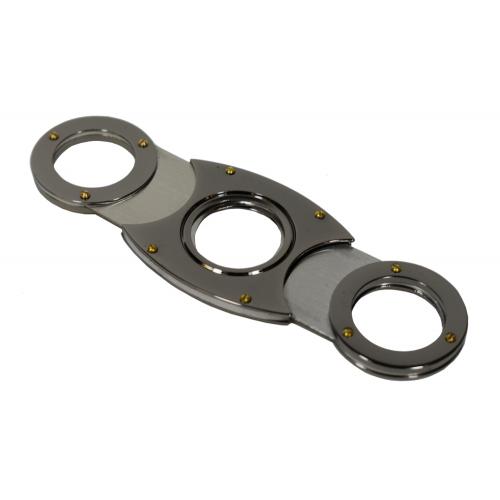 Adorini Round Cigar Cutter - Stainless Steel - End of Line