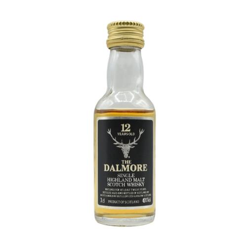 Dalmore 12 Year Old 1990s (Low Fill) Whisky Miniature - 40% 3cl