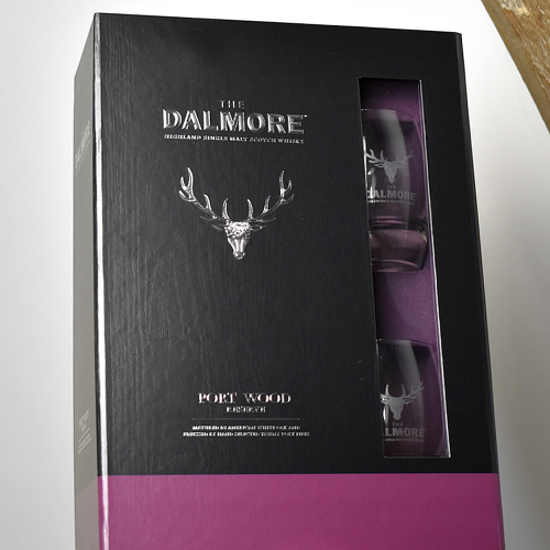 Dalmore Port Wood Reserve Glass Pack - 70cl and 2 Glasses