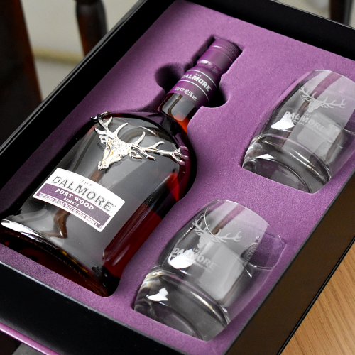 Dalmore Port Wood Reserve Glass Pack - 70cl and 2 Glasses