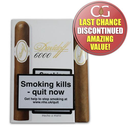 Davidoff 6000 Robusto Cigar - Pack of 4 (End of Line)