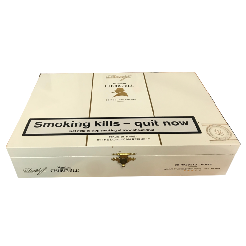 Empty Davidoff Winston Churchill Robusto Cigar Box