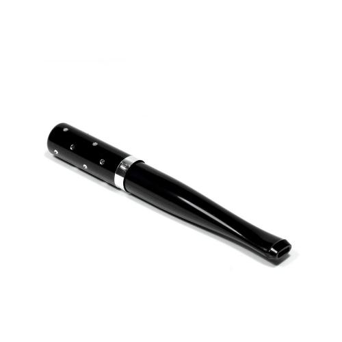 Denicotea Long Ejector Cigarette Holder - Black Crystals