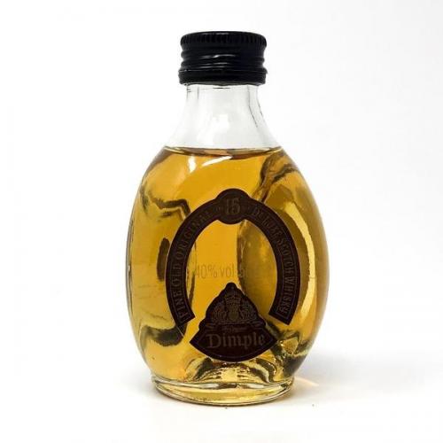 Dimple 15 Year Old De Luxe Scotch Whisky Miniature - 5cl 40%