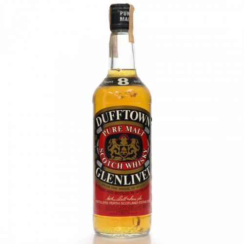 Dufftown Glenlivet 8 Year Old 1980s - 40% 75cl