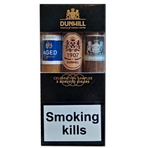 Dunhill Celebration Sampler - 3 Robusto Cigars