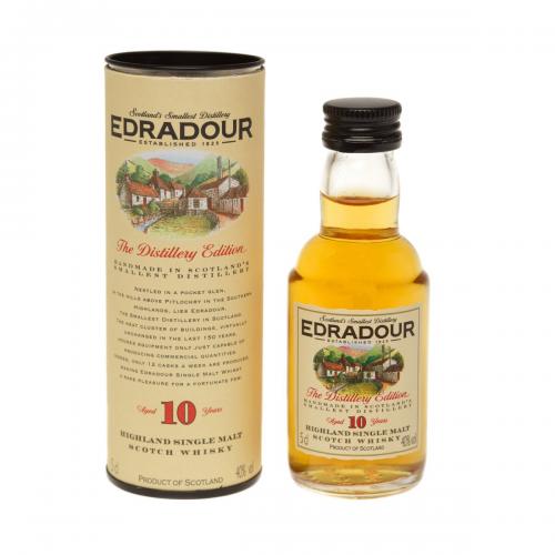Edradour 10 Year Old Miniature - 40% 5cl