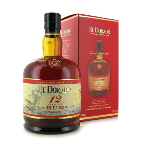 El Dorado 12 Year Old Rum - 70cl 40%