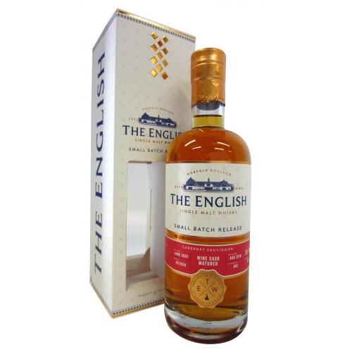 English Whisky Company 11 Year Old Cabernet Sauvignon Cask Whisky- 70cl 46%