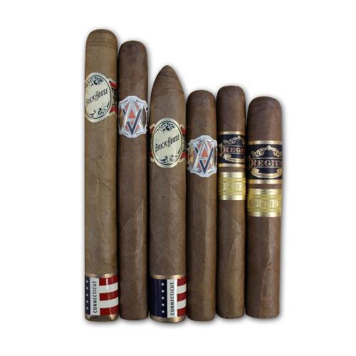 Exclusive Connecticut Wrapper Sampler 6 Cigars