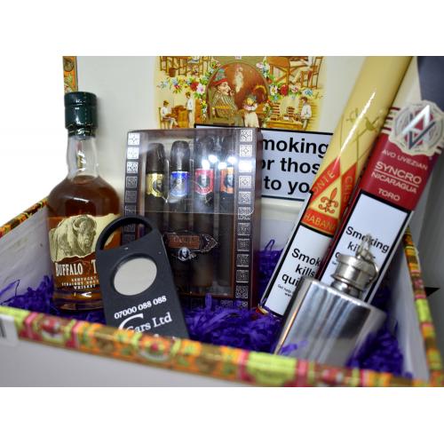 Cigars, Whisky and Aftershave Gift Box Sampler